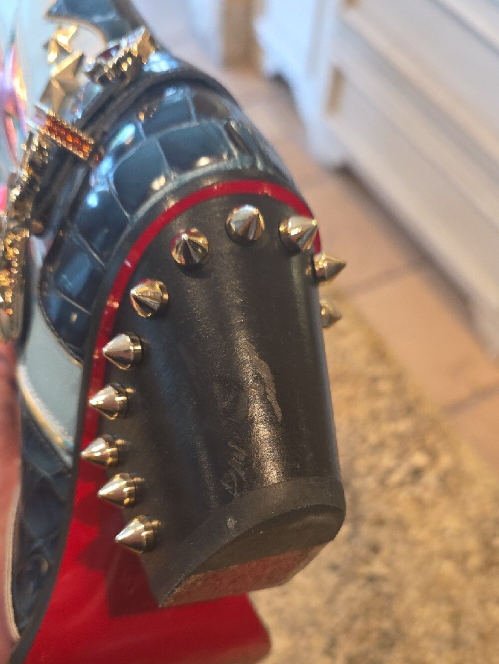 Christian Louboutin Kennywood Alta Cowboy Boots - Picture 7 of 8